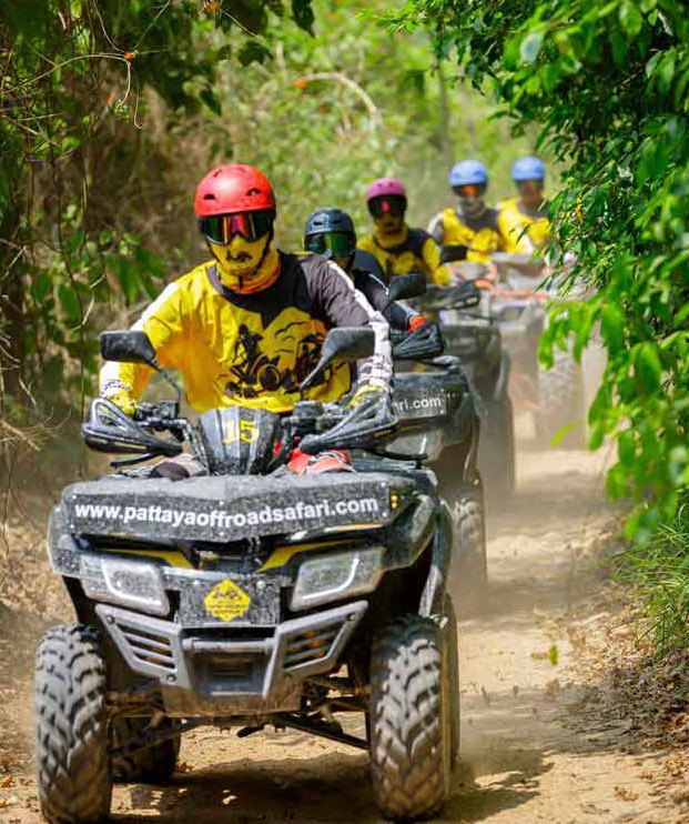 Pattaya Off Road Safari - ATV 2 Seats / 2 hrs. Tour