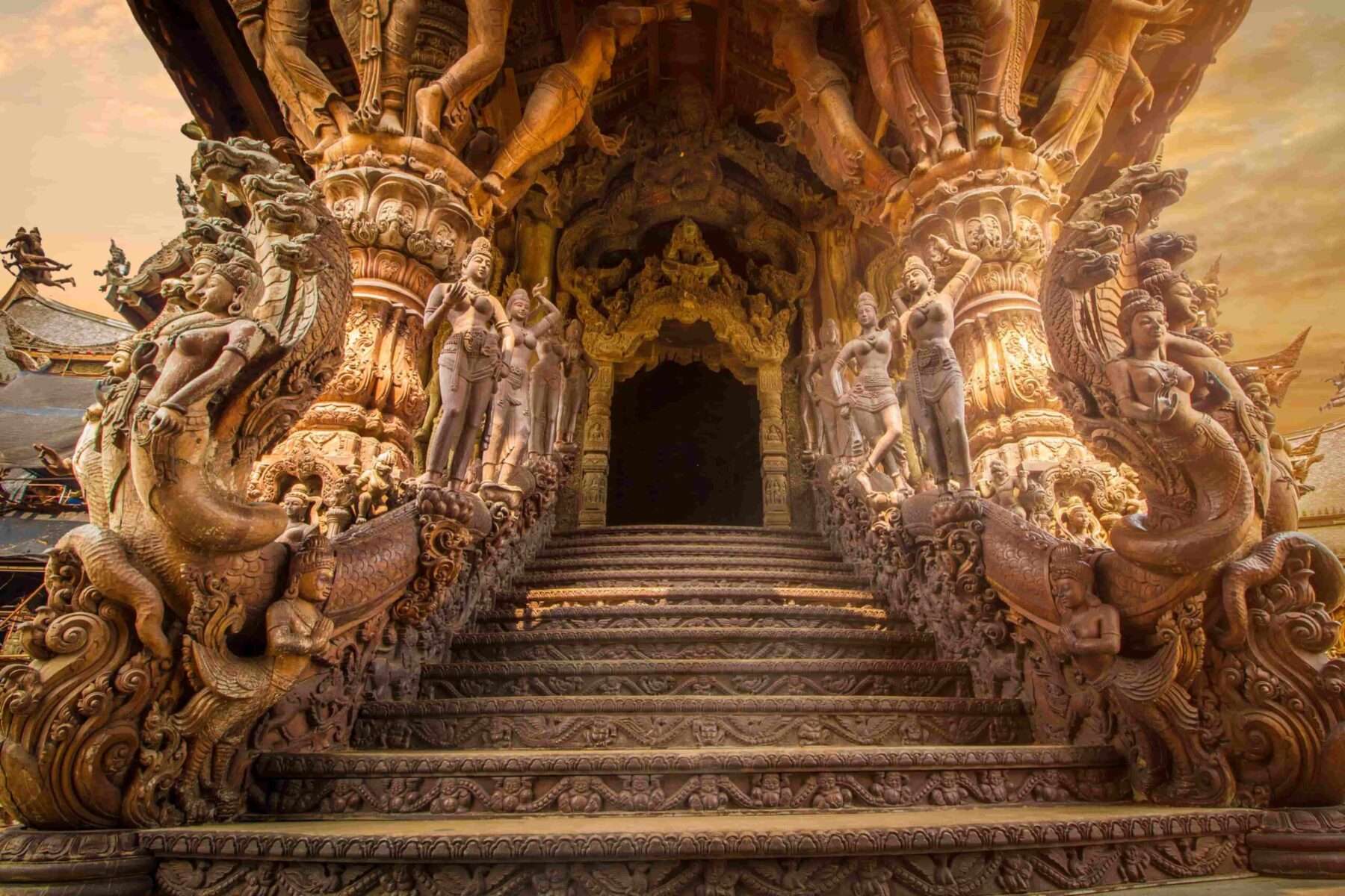 The Sanctuary of Truth Museum Night Tour